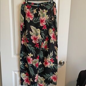 SESSA women's semi sheer swim coverup pants EUC